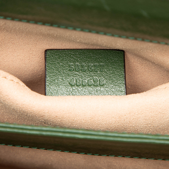 Pre-Loved Gucci Small Suede Ophidia Chain Crossbody - Picture 6 of 7